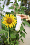 Beach Club Grip Socks & Scrunchie Set – Butter Yellow