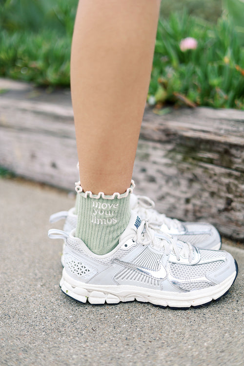 LIMBS Matcha Grip sock